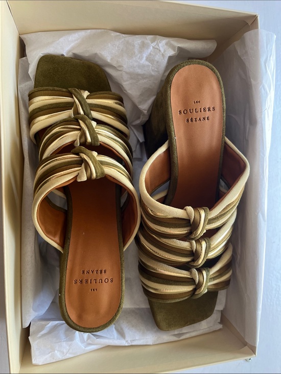 Sezane Shoes - Sézane Sophia High Mules